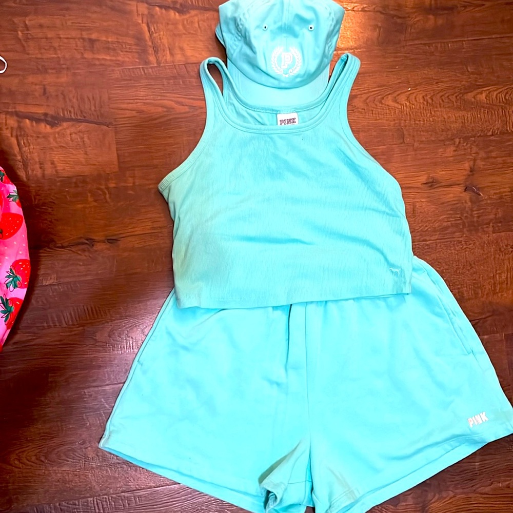 Pink bundle teal